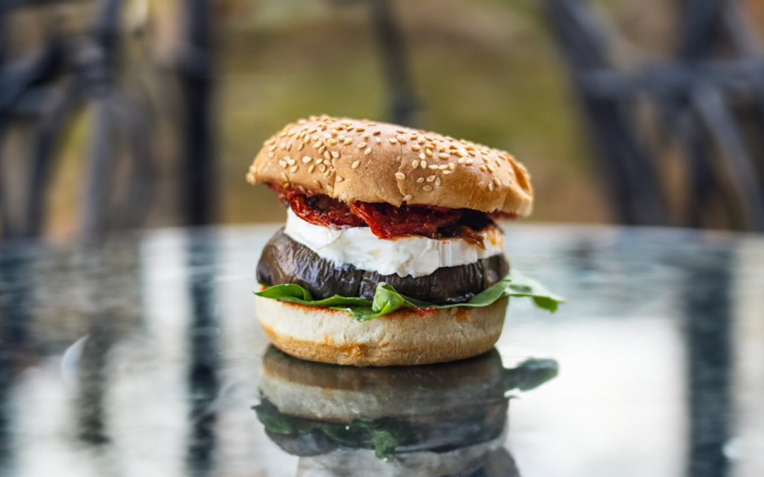 Burger à l’ail noir