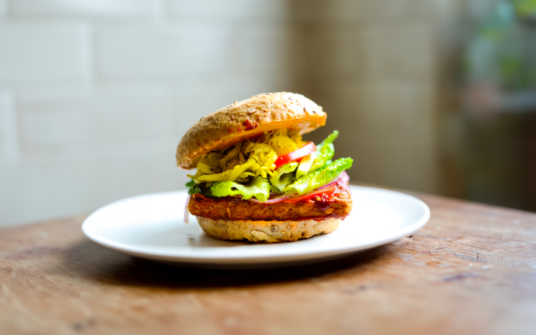 Tempeh Burger au curry