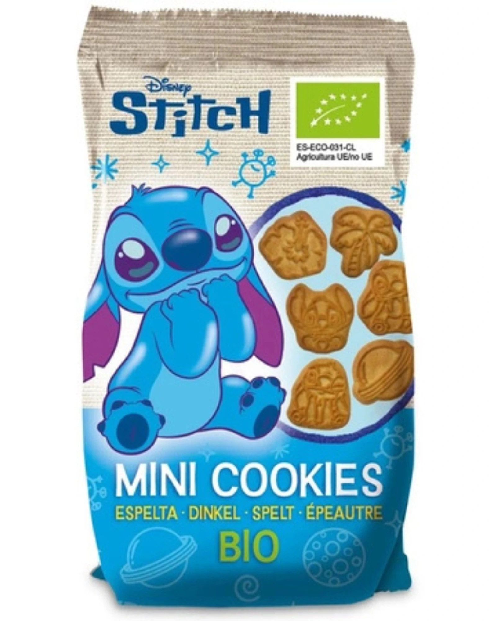 Mini cookies Stitch Bio pour enfants