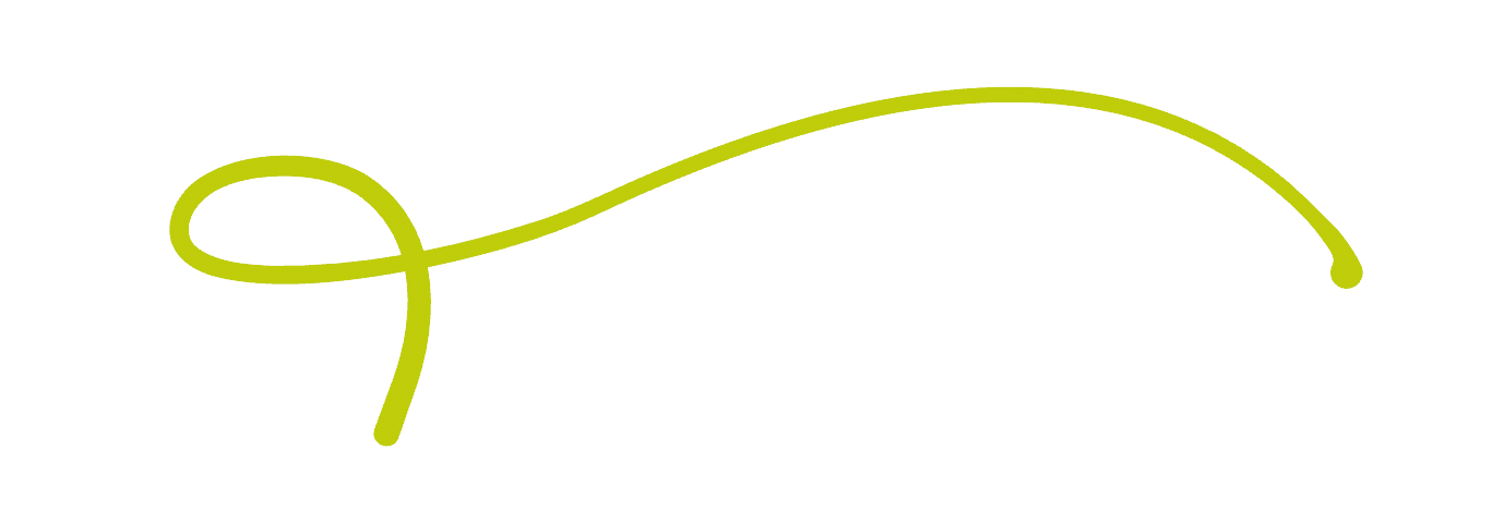 Séparateur : ligne verte avec une petite boucle