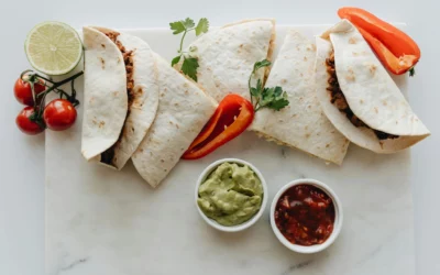 Fajitas aux haricots rouges et paprika fumé