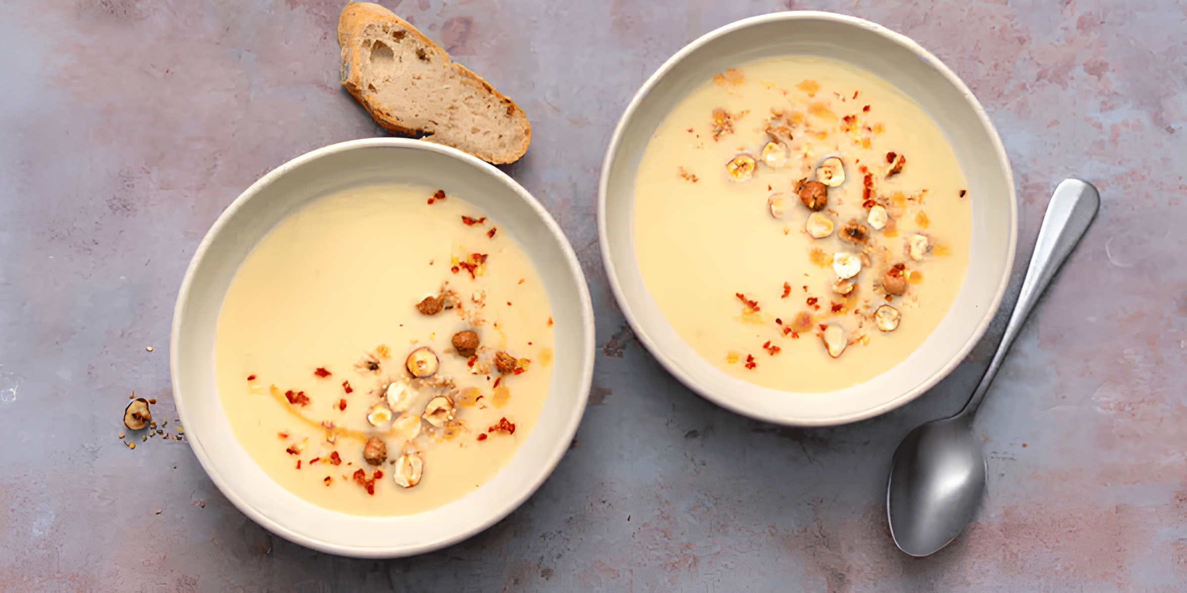 Velouté de poires à la noisette La Menthe Poivrée, Gometz-le-Châtel